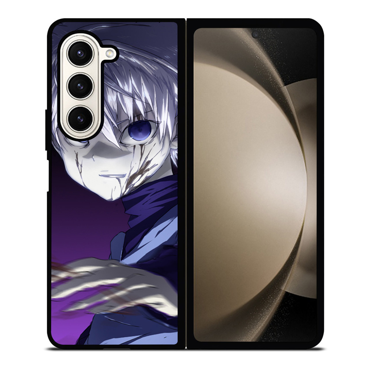 Hunter X Hunter Killua Zoldyck Anime Samsung Galaxy Z Fold 5 Case Cover 6373